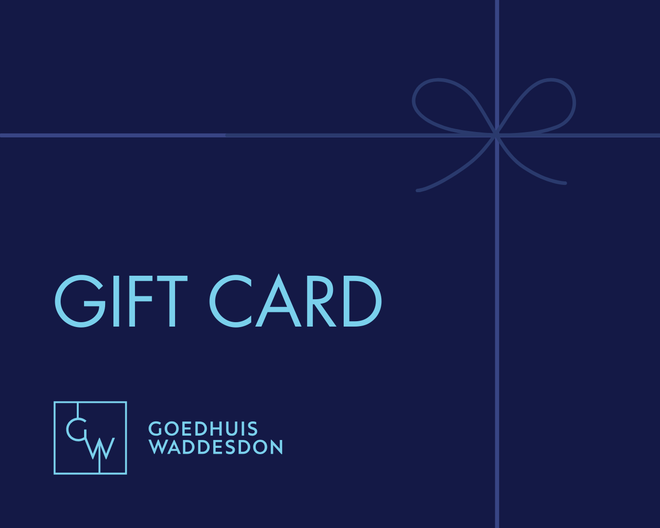 Goedhuis Waddesdon Gift Card