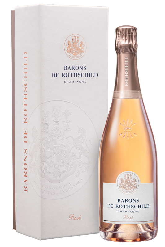 Champagne Barons de Rothschild Rosé NV in Luxury Gift Box
