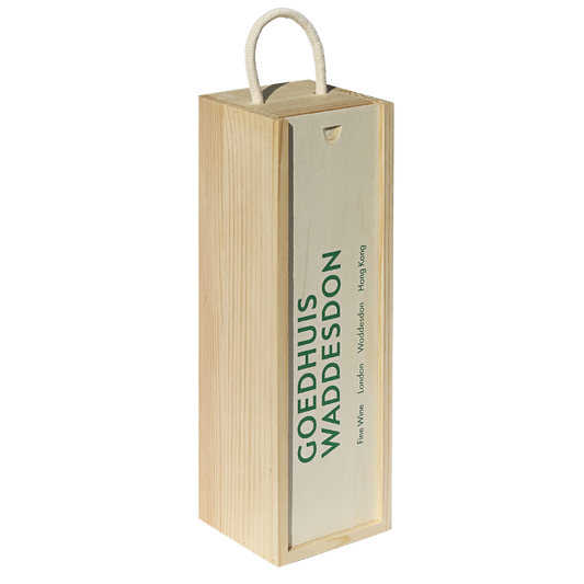 Single Bottle Wooden Box