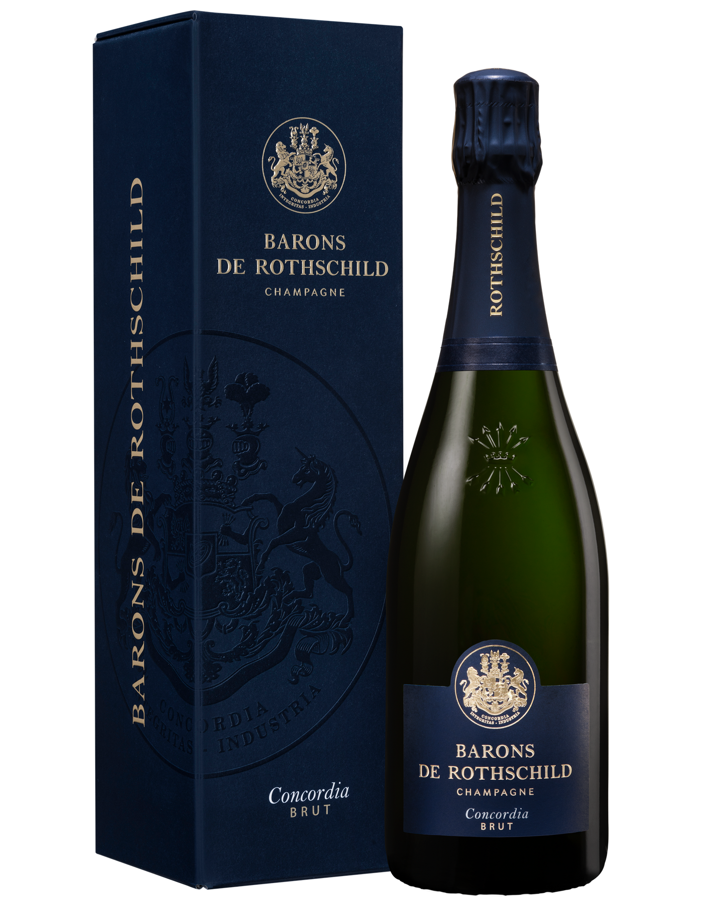 Champagne Barons de Rothschild Concordia Brut NV in Gift Box
