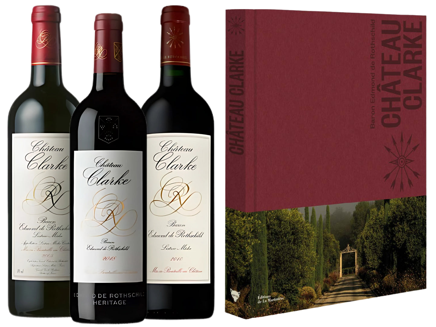 Château Clarke Limited Edition Mixed Case & Book 2005, 2010, 2018