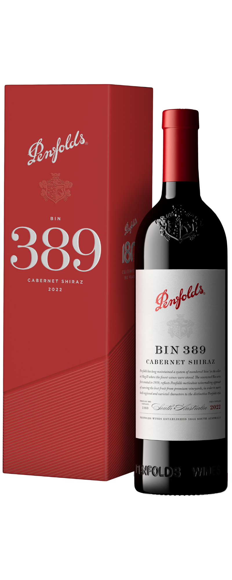 Penfolds Bin 389 Cabernet Shiraz in Gift Box