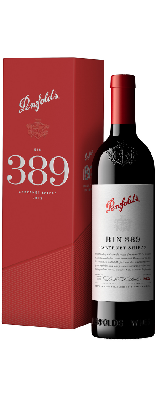 Penfolds Bin 389 Cabernet Shiraz in Gift Box